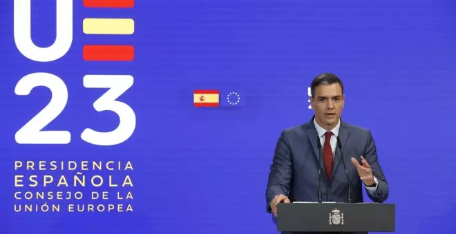 Sánchez alerta del antieuropeísmo de la extrema derecha en la presentación de la Presidencia Española de la UE