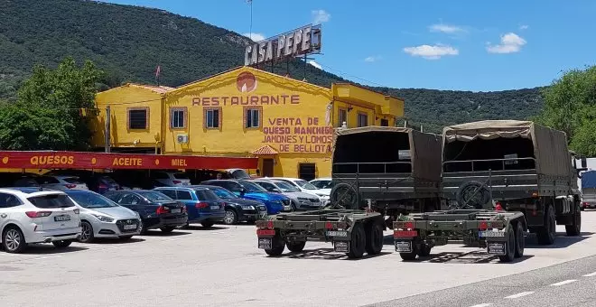 Denuncian que varios militares comieron en el bar franquista Casa Pepe