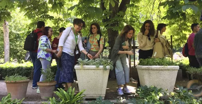 El Botánico de Madrid, aún más accesible con su 'guía de los sentidos'