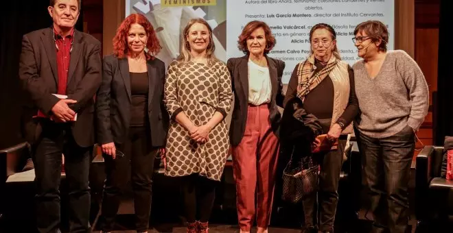 La feminista e histórica socialista Amelia Valcárcel muestra su "confianza" a Feijóo