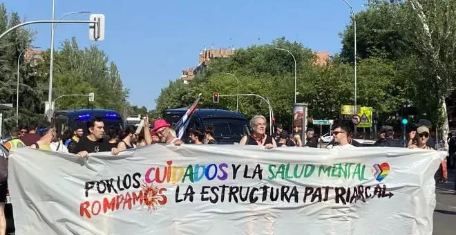 Orgullo Vallekano: cientos de personas contra los recortes y por la salud mental