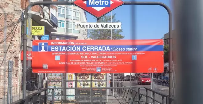 Una hora para un viaje de 20 minutos: los retrasos por el cierre de la línea 1 de Metro de Madrid