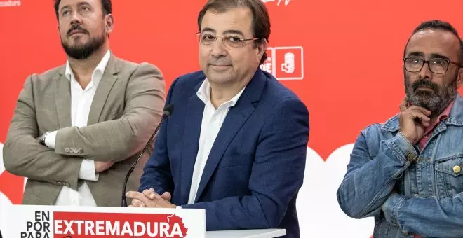 Vara se lleva su investidura a las puertas de la campaña para retratar a PP y Vox