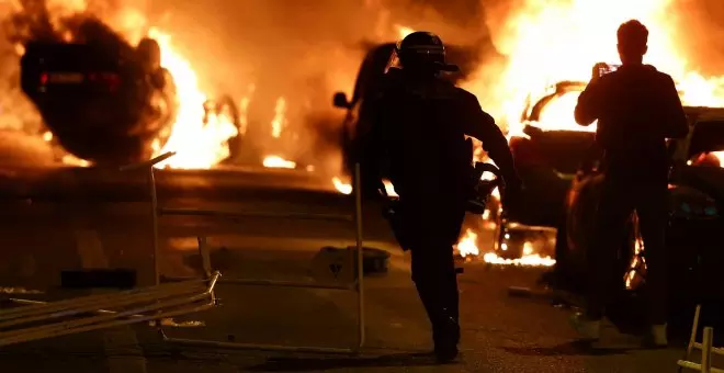Disturbios en París por la muerte de un adolescente por disparos de la Policía