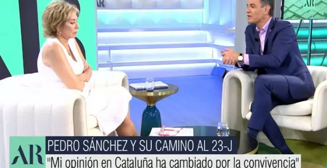 El encontronazo entre Ana Rosa Quintana y Pedro Sánchez que el presidente solventó con una frase aplastante: "No hay más preguntas, señoría"