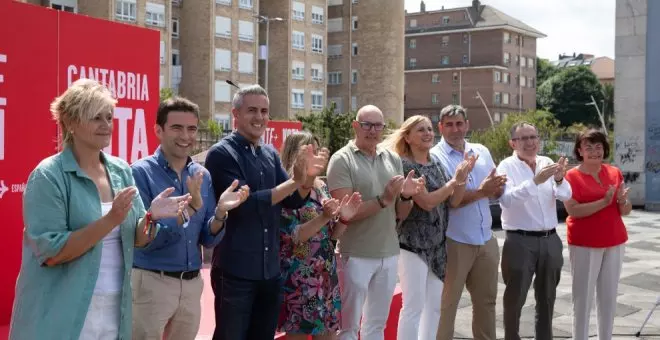 El PSOE presenta a sus candidatos a las Cortes Generales con el objetivo de ser "freno" de la derecha