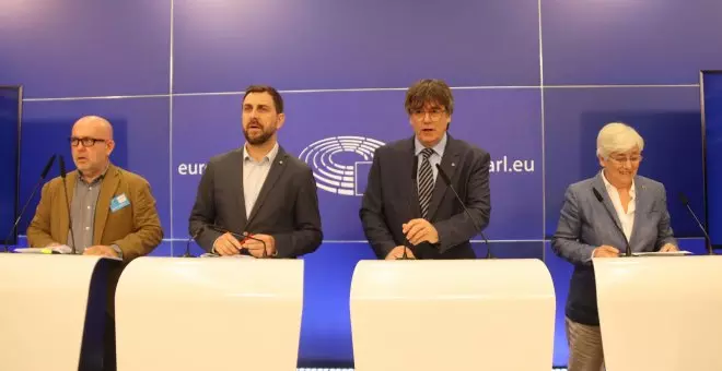 Puigdemont i Comín no van al ple de l'Eurocambra a Estrasburg pel temor a ser detinguts