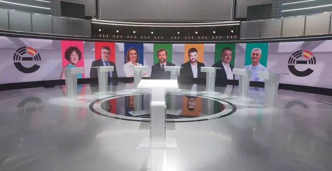 ¿Quiénes son los portavoces que van al debate electoral de RTVE?