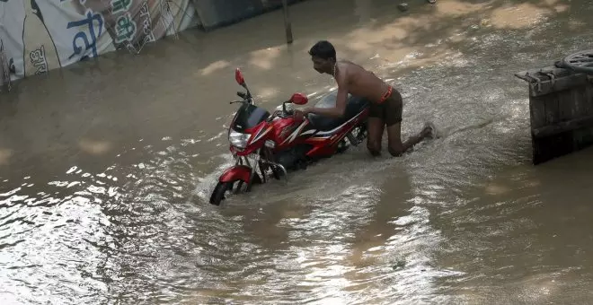 Las lluvias en la India dejan casi un centenar de muertos