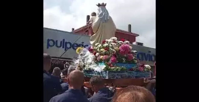 Multitud de cántabros celebran la Virgen del Carmen, patrona de las gentes de la mar