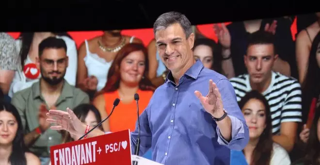 Sánchez fa una crida al vot dels indecisos: "Ens hi juguem el futur"