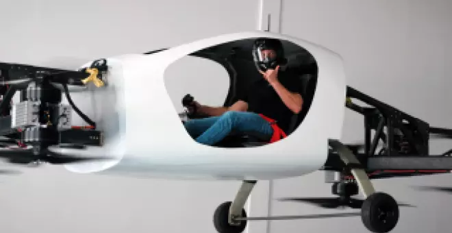 El primer coche eléctrico volador manejado por una sola persona ya es una realidad