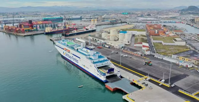 Cantabria recupera este invierno "en pruebas" la conexión de ferry con Irlanda