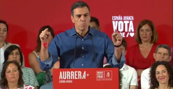 Sánchez: "España es mucho mejor que Feijóo y Abascal"