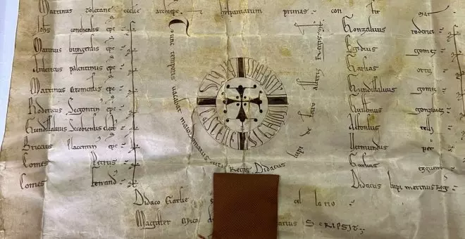 Recuperan en Barcelona un documento del siglo XII robado en la Catedral de Cuenca hace más de cuarenta años