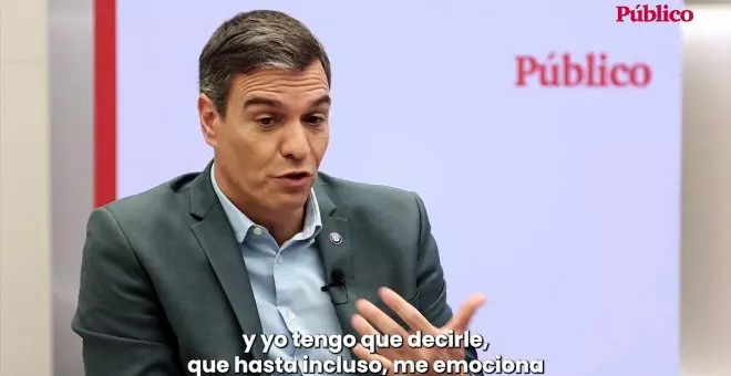 Pedro Sánchez: "Me emociona ver cómo la cultura se está posicionando en contra de la censura"