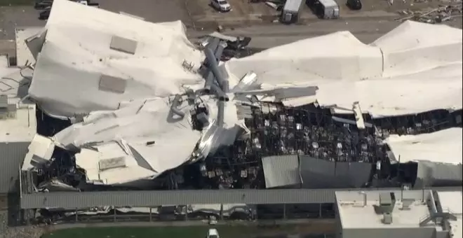 Un tornado en EEUU causa graves daños en una planta de Pfizer