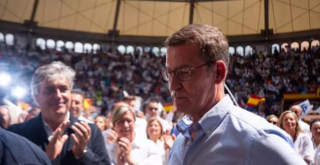 La amarga victoria de Feijóo en Galicia se queda muy lejos de los récords de Aznar y Rajoy