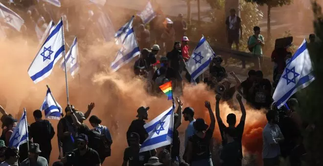 Protestas históricas en Israel por la reforma que limita el poder del Supremo
