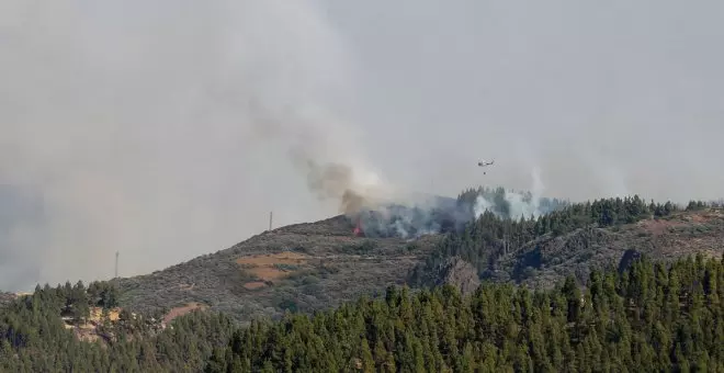 El incendio de Gran Canaria se podría estabilizar a lo largo de las próximas horas