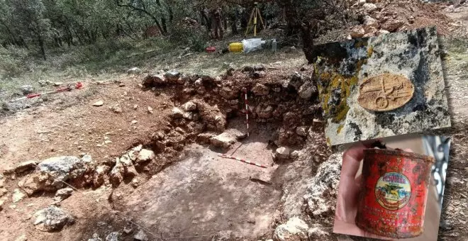 La arqueología sigue desenterrando el pasado del campo de concentración franquista que albergó Jadraque