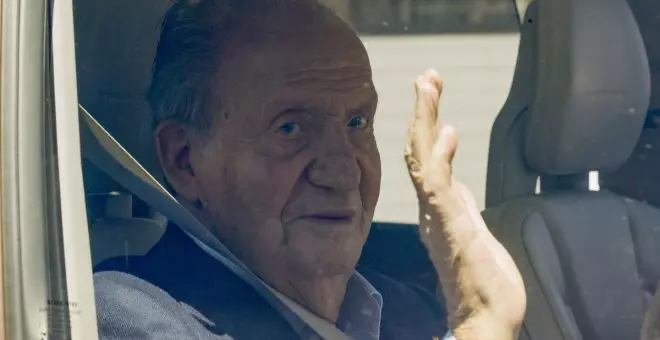 Juan Carlos I ya está en Sanxenxo