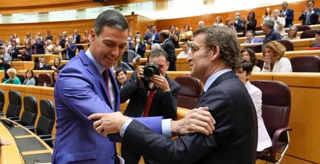 Sánchez responde a Feijóo: se reunirá con él cuando se constituya el Congreso y haya candidato a la investidura