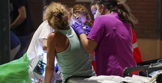 Hallan muerta a una mujer en Valladolid tras una explosión en un edificio