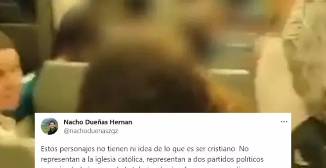 Jóvenes católicos corean "Que te vote Txapote" y las redes les dan una lección: "A ver si escucháis más al Papa"