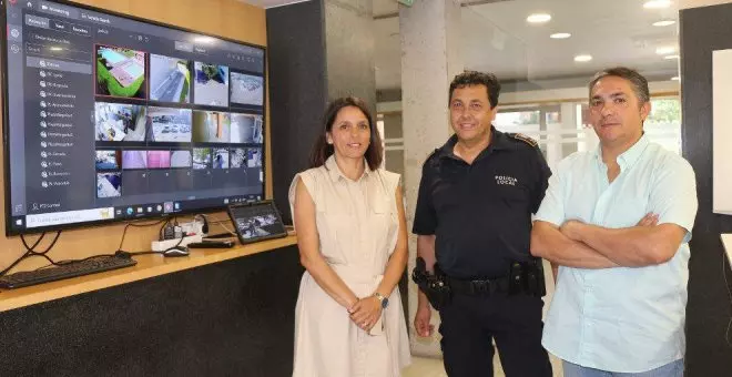 17 cámaras de seguridad integran el sistema de videovigilancia que ya está en marcha en el municipio