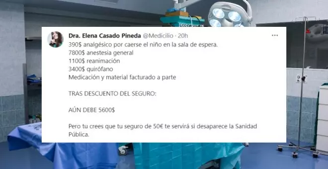 La reflexión de una médica tras ver el dineral que se gastó una mujer en operar a su hijo en EEUU