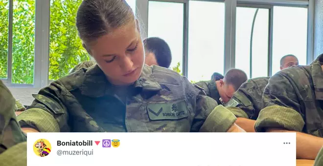 La princesa Leonor entra en la Academia militar y los tuiteros se acuerdan de Abascal