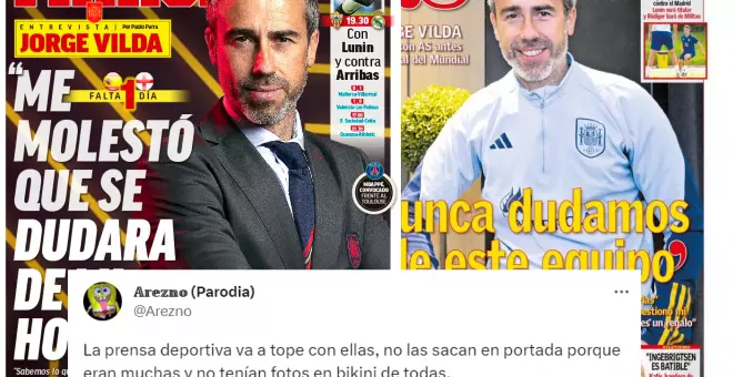 Las portadas de 'Marca' y 'As' en vísperas de la final del Mundial femenino que indignan a los tuiteros