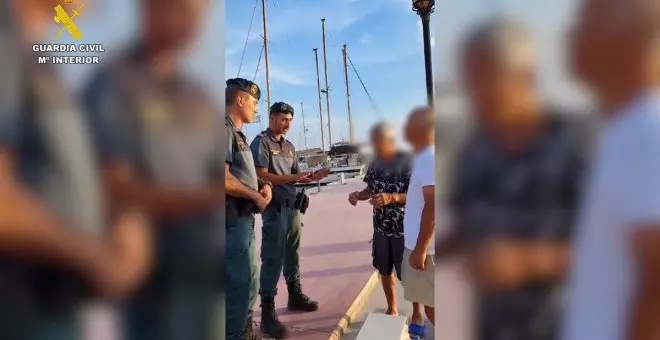 La Guardia Civil identifica a los tripulantes del catamarán que dispararon a una orca en el Estrecho