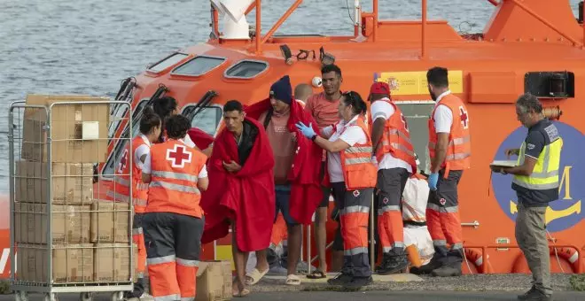 Ascienden a 201 los migrantes llegados en embarcaciones a Canarias este lunes