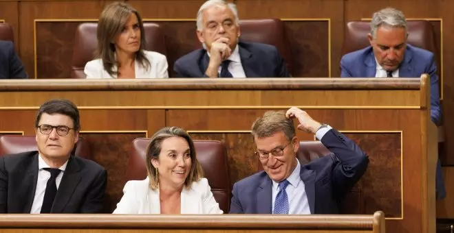 Bolaños ve inaceptable que el PP apele a críticos del PSOE y sugiera un 'Tamayazo' para la investidura de Feijóo