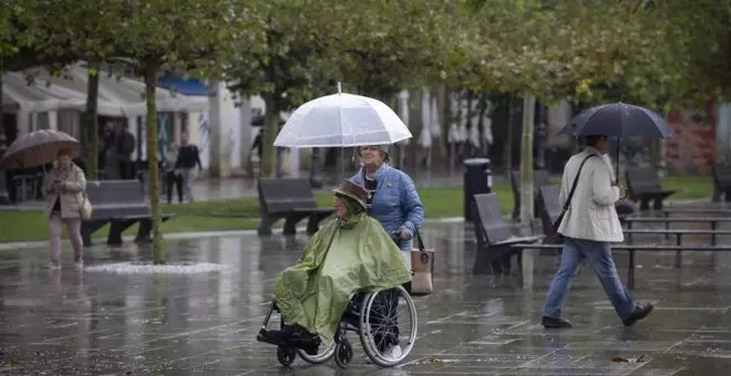 Las lluvias por la DANA disminuirán a lo largo de este lunes en buena parte de la península