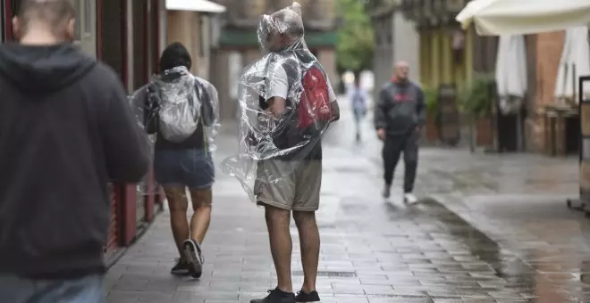 La Aemet alerta de que la DANA dejará fuertes lluvias hasta el martes