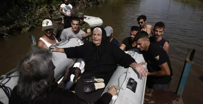Sube a 14 la cifra de muertos por las inundaciones en Grecia
