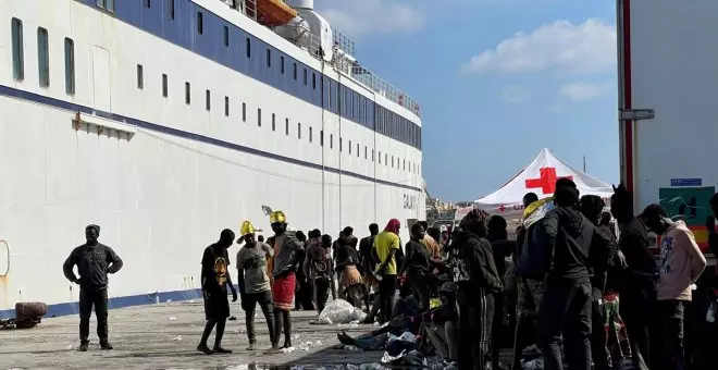 Unas 6.000 personas llegan a Lampedusa en las últimas horas