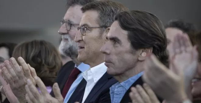 Aznar y Rajoy participarán en el acto del PP contra la amnistía en Madrid