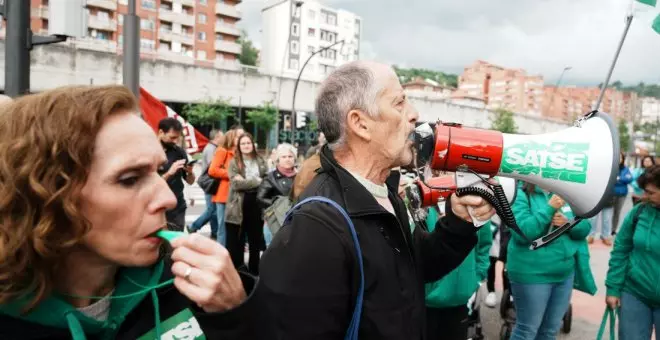 Los sindicatos vascos llaman a la huelga en el sector público con la excepción de UGT