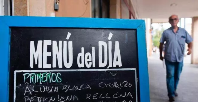 La inflación y el menú del día