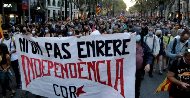 Els CDR i entitats independentistes convoquen marxes a peu cap a Barcelona i una manifestació l'1 d'octubre