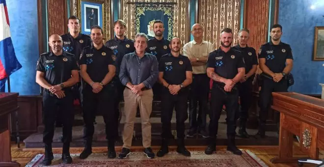 Reforzada la Policía Local con siete nuevos agentes