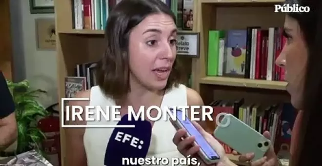 Irene Montero: "El feminismo es el motor de las transformaciones democráticas"