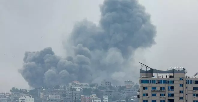 Israel continúa con su respuesta a Hamás y bombardea más de 500 objetivos en Gaza