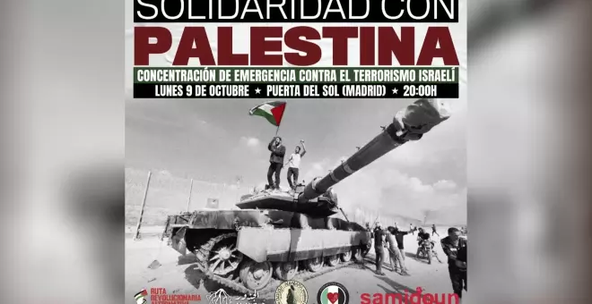 Así te hemos contado en directo la manifestación "en solidaridad" con Palestina en Madrid