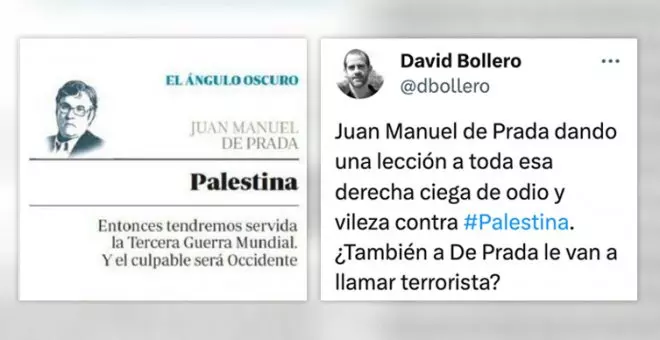 "Que tenga que venir De Prada a explicarlo...": el artículo sobre Palestina en 'ABC' que se ha viralizado