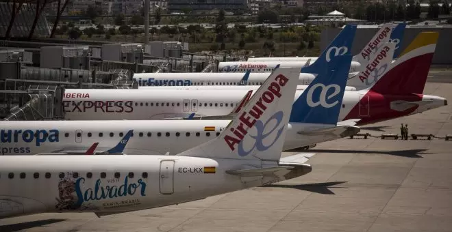 Los vuelos nacionales crecen un 27% en seis años en España y disparan las emisiones de CO2 un 30%